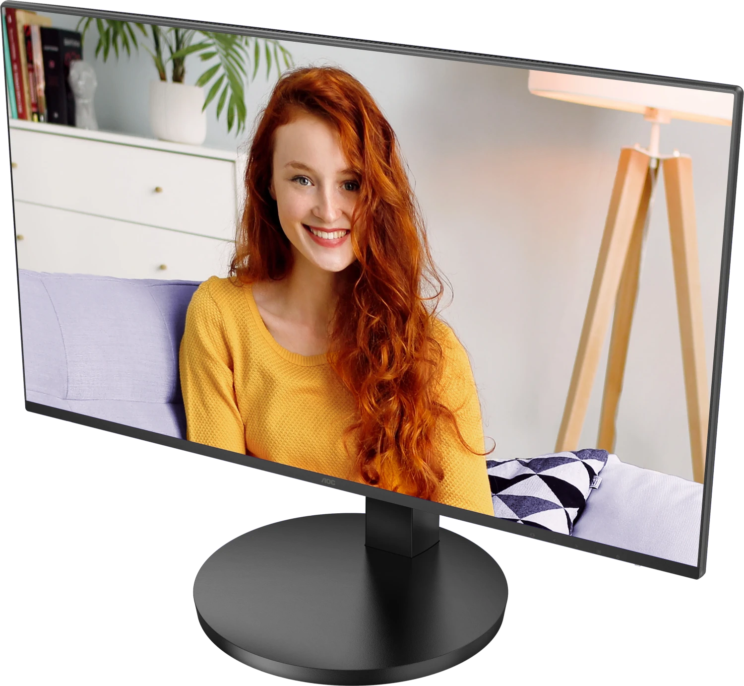 AOC 24B3CF2 | 23.8 " | IPS | FHD | 16:9 | 120 Hz | 4 ms | 1920 x 1080 pixels | 300 cd/m² | HDMI ports quantity 1 | Black - Image 6