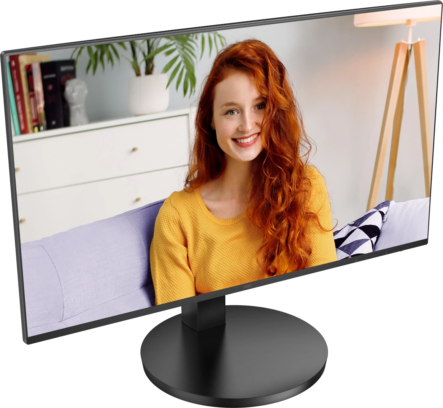AOC 24B3CF2 | 23.8 " | IPS | FHD | 16:9 | 120 Hz | 4 ms | 1920 x 1080 pixels | 300 cd/m² | HDMI ports quantity 1 | Black - Image 8