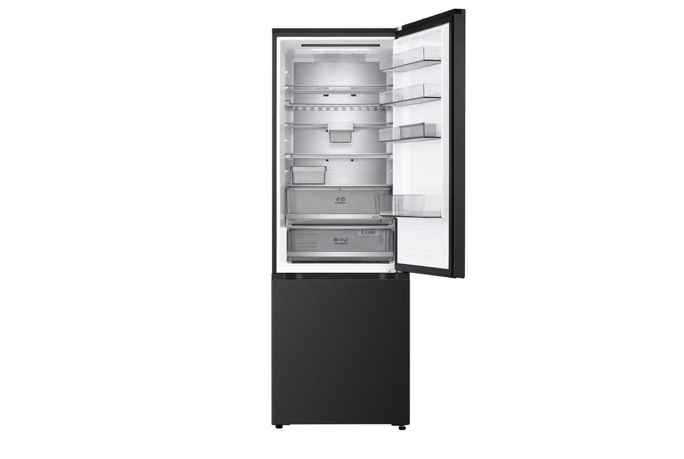 LG Refrigerator | GBBW726CEV | Energy efficiency class C | Free standing | Combi | Height 203 cm | Fridge net capacity 326 L | Freezer net capacity 139 L | Display | 33 dB | Black Steel - Image 5