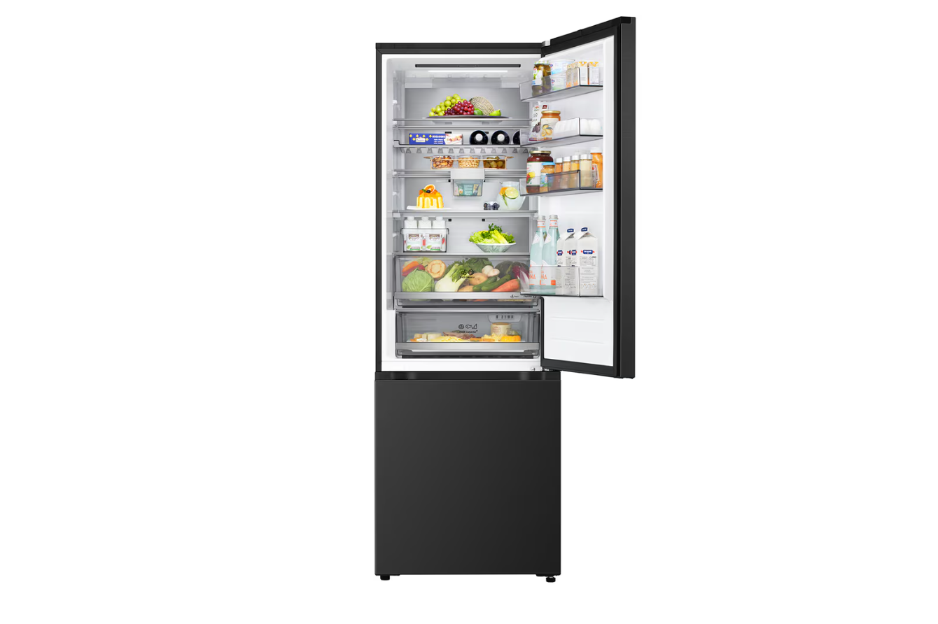 LG Refrigerator | GBBW726CEV | Energy efficiency class C | Free standing | Combi | Height 203 cm | Fridge net capacity 326 L | Freezer net capacity 139 L | Display | 33 dB | Black Steel - Image 7