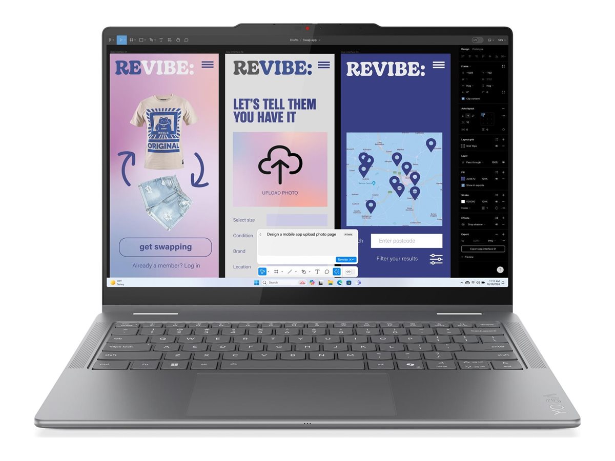 Lenovo Yoga 7 2-in-1 14ILL10 14 WUXGA Touch ULT7-256V/16GB/512GB/Intel Arc 140V Graphics/WIN11 Home/ENG Backlit kbd/Luna Grey/2Y Warranty | Lenovo Yoga (w/o 65W Power adapter) 7 2-in-1 14ILL10 | Luna Grey | 14 " | OLED | Touchscreen | WUXGA | 1920 x 1200 pixels | 60 Hz | Glossy | Intel Core Ultra 7 | 256V | 16 GB | LPDDR5X | Solid-state drive capacity 512 GB | Intel Graphics | Windows Home 11 | 802.11be | Bluetooth version 5.4 | Keyboard language US international | Keyboard backlit | Warranty 24 month(s) | Battery warranty 12 month(s)