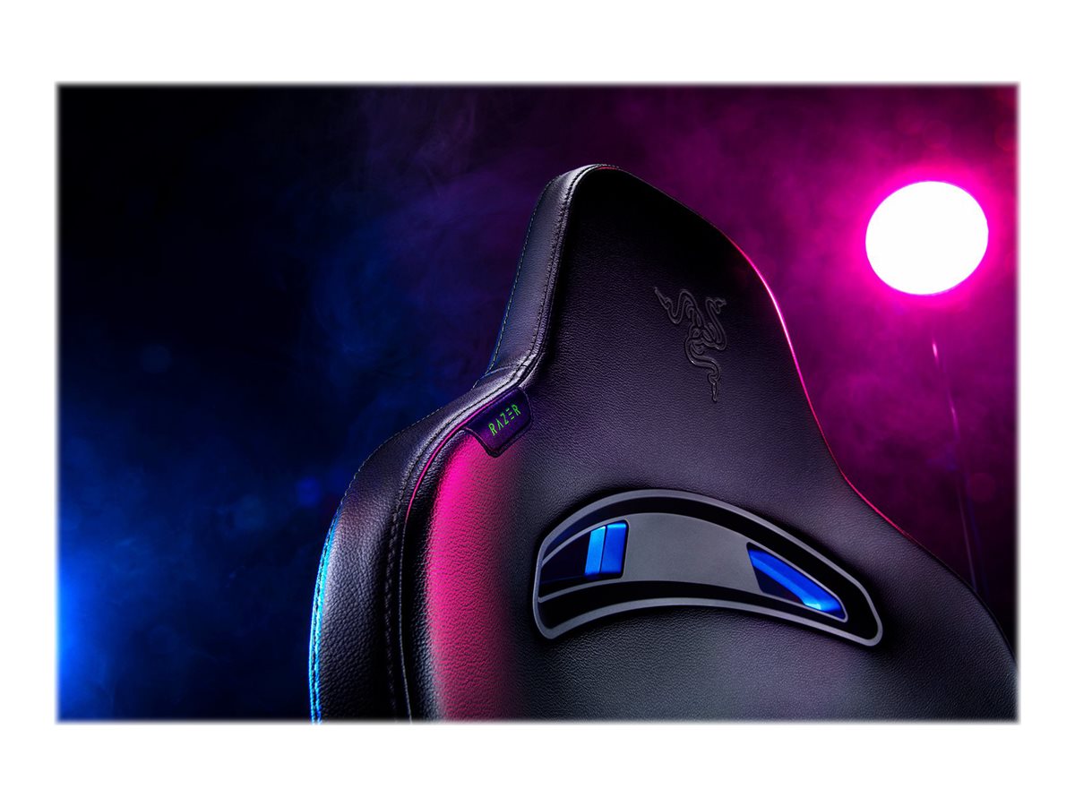 Razer Enki Ergonomic Gaming Chair EPU Synthetic Leather; Steel | Black - Image 12