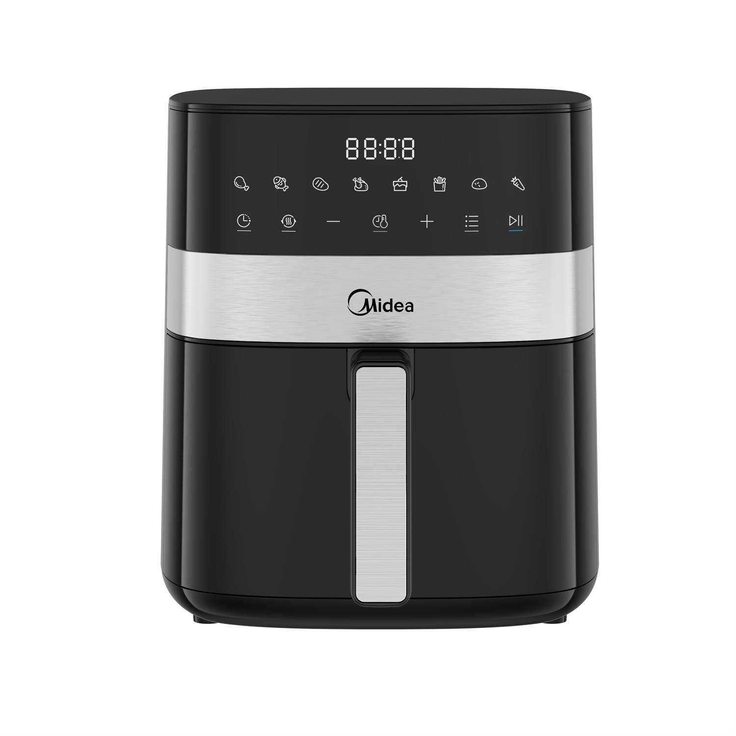 Midea Air fryer | MF-CN65E | Power 1700 W | Capacity 6.5 L | Black - Image 2