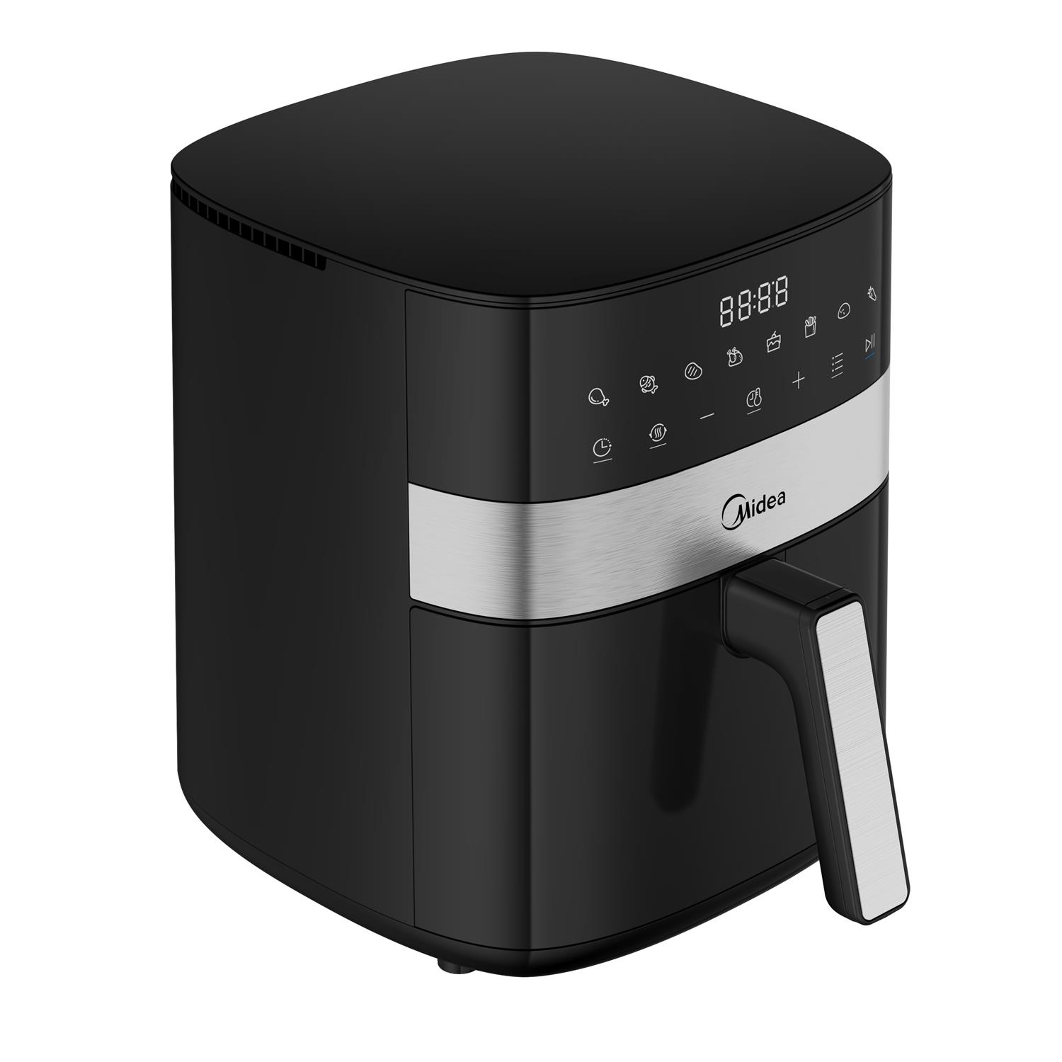 Midea Air fryer | MF-CN65E | Power 1700 W | Capacity 6.5 L | Black - Image 3