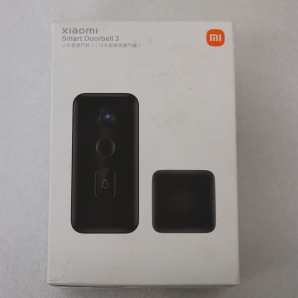 SALE OUT. Xiaomi | Smart Doorbell 3 | Smart Doorbell 3 | Wi-Fi | USED, MINOR SCRATCHES ON THE TOP OF THE DOORBELL