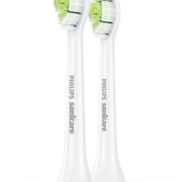 Philips | Toothbrush replacement | HX6062/10 | Heads | For adults | Number of brush heads included 2 | Number of teeth brushing modes Does not apply | White