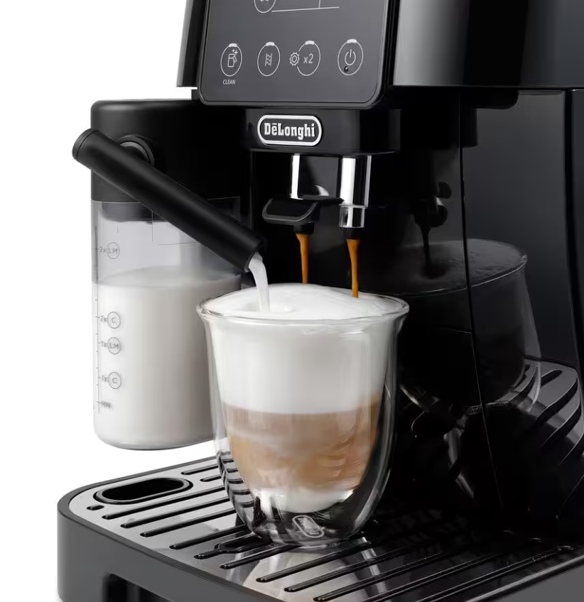Delonghi | Coffee Maker | ECAM 220.60.B Magnifica Start | Pump pressure 15 bar | Built-in milk frother | Fully Automatic | 1450 W | Black - Image 3