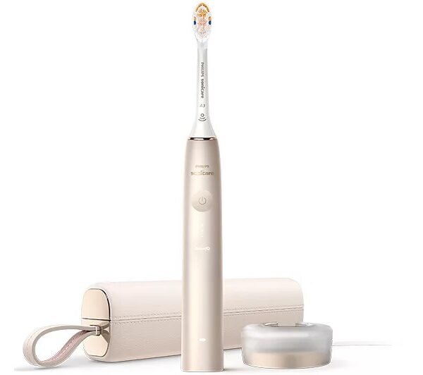 Philips | Electric Toothbrush | HX9992/11 Sonicare 9900 Prestige | Rechargeable | For adults | Number of brush heads included 1 | Number of teeth brushing modes 5 | Sonic technology | Champagne