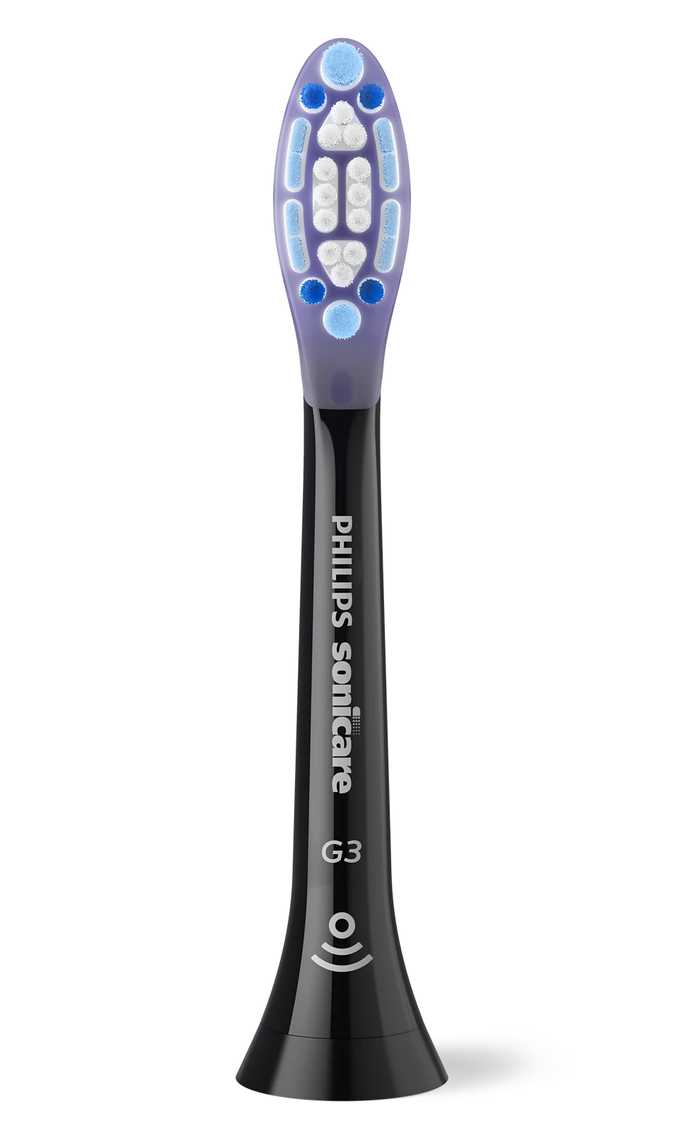 Philips | Replacement brush heads | HX9054/88 Sonicare Premium Gum Care | Heads | For adults | Number of brush heads included 4 | Black - Image 2