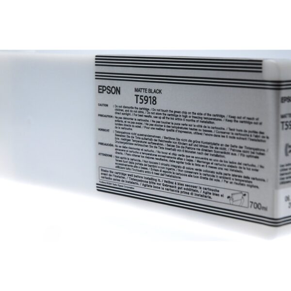 Epson Singlepack Matte Black T59180N, 700ml | Epson Epson | T5918 | Epson T5918 - matte black - original - ink cartridge | Ink cartridge | Matte black