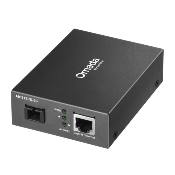 TP-LINK | Omada Gigabit WDM Media Converter | MC212CS-20