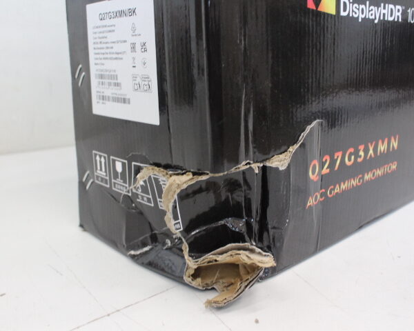 SALE OUT. AOC Gaming Q27G3XMN/BK 27", 2560x1440/1ms/250cd/m², HDMI, DisplayPort, Audio out | SALE OUT. AOC | Monitor | Q27G3XMN/BK | 27 " | VA | 16:9 | 180 Hz | 1 ms | 2560 x 1440 pixels | 700 cd/m² | HDMI ports quantity 2 | Black | Warranty 36 month(s) | DAMAGED PACKAGING