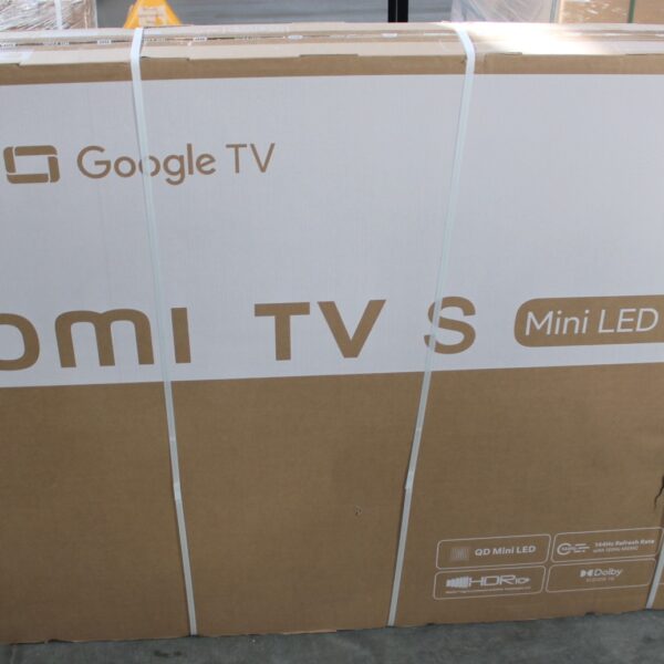 SALE OUT. Xiaomi TV S Mini 2025 75" (3840 x 2160) | SALE OUT. SALE OUT. Xiaomi TV | S Mini LED 2025 | 75 | Smart TV | Google TV | UHD | Black | DAMAGED PACKAGING | 32 GB