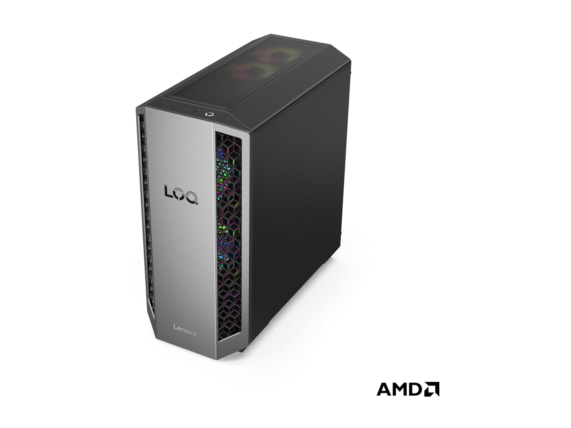Lenovo LOQ Tower 26ADR10 AMD R7 8745HX/16GB/512GB/Nvidia GF RTX 5050/WIN11 Home/2Y Warranty | Lenovo LOQ | 26ADR10 | Desktop | Tower | AMD Ryzen 7 | 8745HX | 16 GB | SODIMM DDR5 | NVIDIA GeForce RTX 5050 | No Optical drive | No keyboard | Windows 11 Home | Warranty 24 month(s) - Image 3