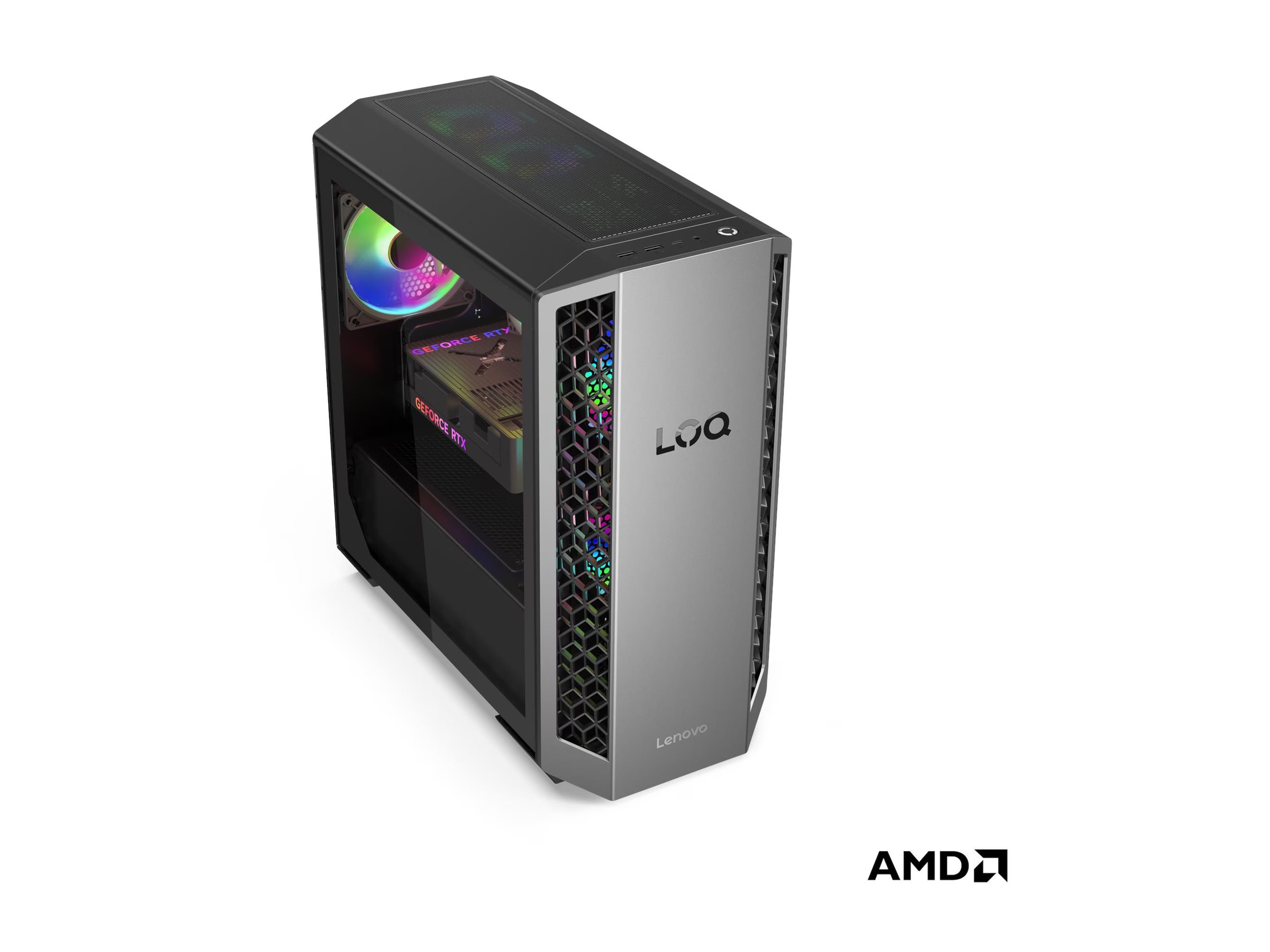 Lenovo LOQ Tower 26ADR10 AMD R7 8745HX/16GB/512GB/Nvidia GF RTX 5060 Ti/WIN11 Home/2Y Warranty | Lenovo LOQ | 26ADR10 | Desktop | Tower | AMD Ryzen 7 | 8745HX | 16 GB | SODIMM DDR5 | 512 GB | NVIDIA GeForce RTX 5060 Ti | No Optical drive | No keyboard | Windows 11 Home | Warranty 24 month(s) - Image 5