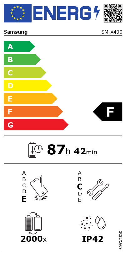 Samsung Galaxy | Tab S10 Lite (X400) | 10.9 " | Red | TFT LCD | 1320 x 2112 pixels | Exynos | 1380 (5 nm) | 6 GB | 128 GB | Wi-Fi | Front camera | 5 MP | Rear camera | 8 MP | Bluetooth | 5.3 | Android | 15 - Image 6