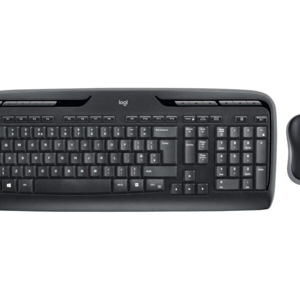 Logitech MK330 | Keyboard and Mouse Set | Wireless | Mouse included | US International | Black | 2.4 GHz