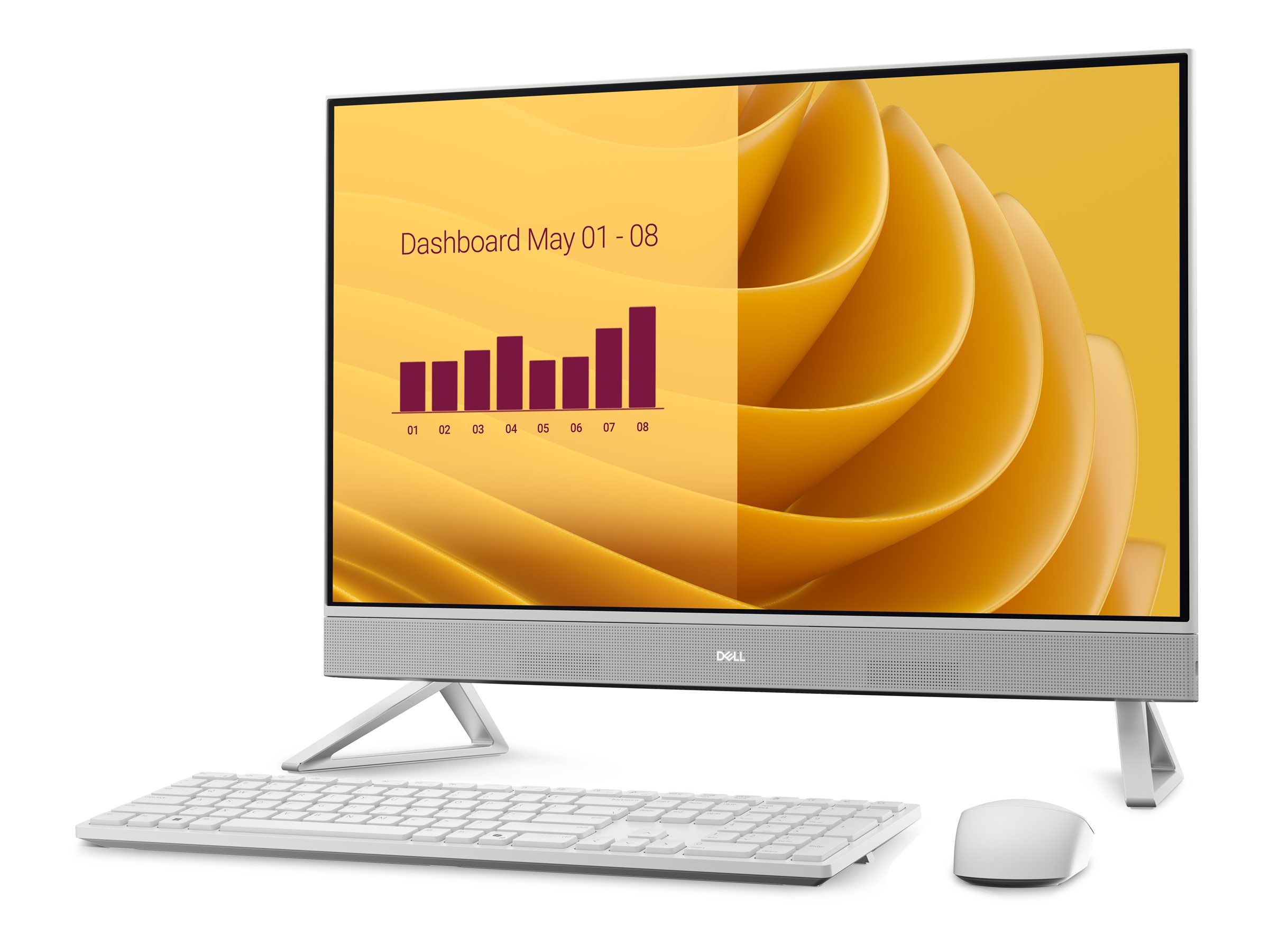 Dell 27 AIO FHD i7-150U/32GB/2TB/Intel Graphics/Win11 Pro/ENG Kbd+mouse/3Y Basic OnSite warranty | Dell