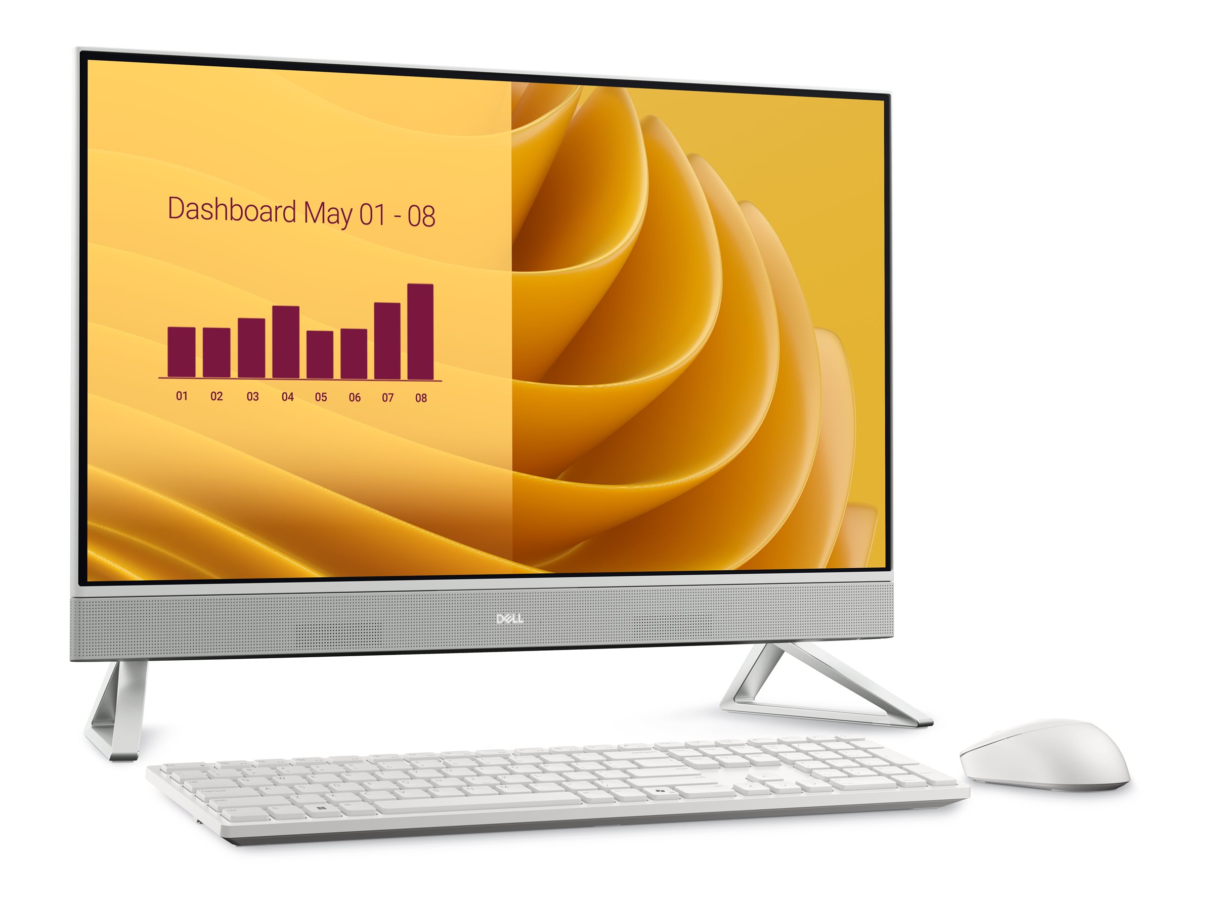 Dell 27 AIO FHD i7-150U/32GB/2TB/Intel Graphics/Win11 Pro/ENG Kbd+mouse/3Y Basic OnSite warranty | Dell - Image 3