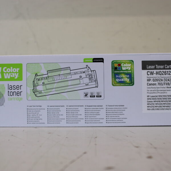 SALE OUT. ColorWay Toner Cartridge | Black | DAMAGED PACKAGING