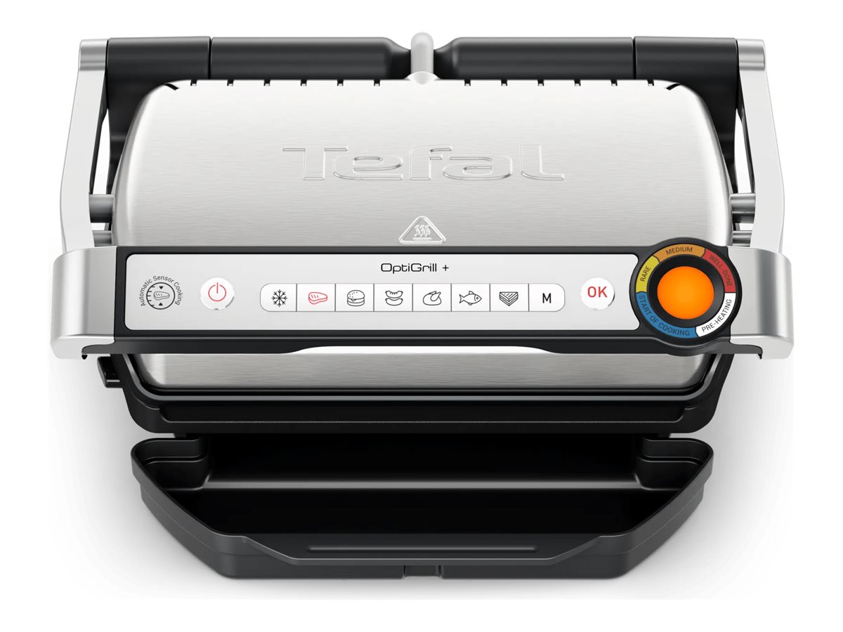 TEFAL Electric Grill | GC718D10 OptiGrill | Electric Grill | 2000 W | Stainless Steel/Black - Image 2