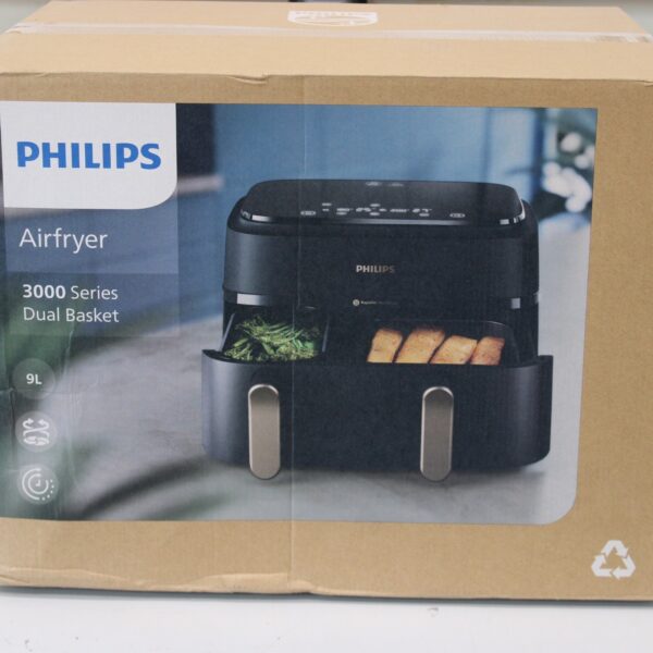 SALE OUT. Philips | Airfryer | NA352/00 | Power 2750 W | Capacity 9 L | Rapid Air technology | Charcoal Grey/Copper | DAMAGED PACKAGING