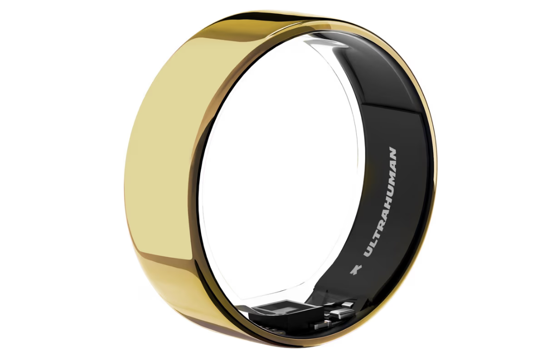 Ultrahuman | Ring Air | Bionic Gold | Size 8 | Smart Ring - Image 2