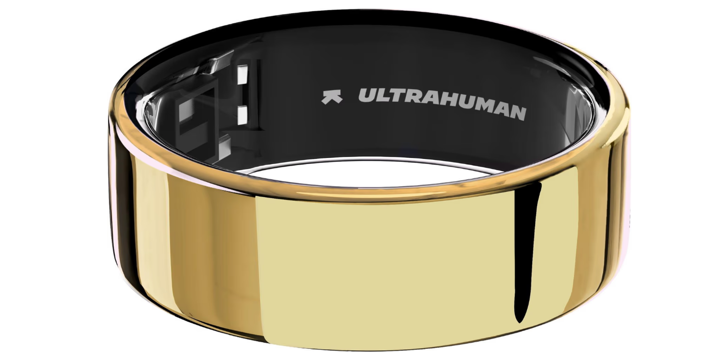 Ultrahuman | Ring Air | Bionic Gold | Size 8 | Smart Ring - Image 4