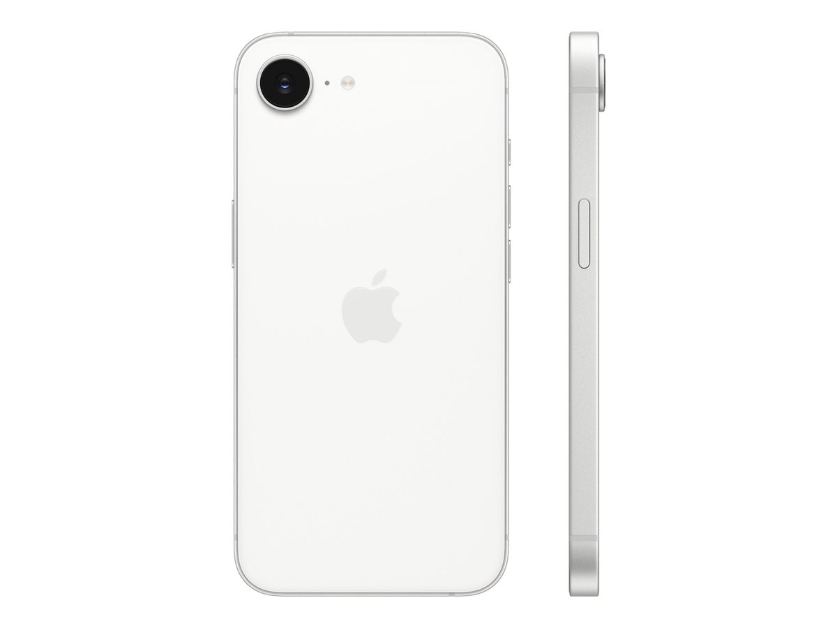 Apple | iPhone 17e | White | 6.1 " | 2532 x 1170 pixels | A19 | Internal RAM 8 GB | 256 GB | Dual SIM | Nano SIM | 4G | 5G | Main camera resolution 48 MP | iOS | Secondary camera resolution 12 MP | 26 - Image 2