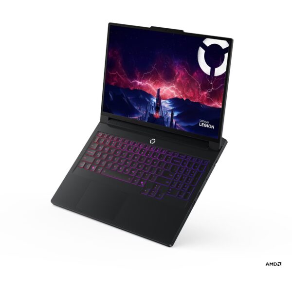 Lenovo Legion Pro 7 16AFR10H 16 WQXGA AMD R9 9955HX3D/32GB/1TB/NVIDIA GF RTX 5080 16GB/WIN11 Home/ENG Backlit kbd/Eclipse Black/2Y Warranty | Lenovo Legion Pro 7 16AFR10H | Eclipse Black | 16 " | OLED | WQXGA | 2560 x 1600 pixels | 240 Hz | Glossy | AMD Ryzen 9 | 9955HX3D | 32 GB | SODIMM DDR5 | NVIDIA GeForce RTX 5080 | GDDR7 | 16 GB | Windows 11 Home | 802.11be | Bluetooth version 5.4 | Keyboard language US international | Keyboard backlit | Warranty 24 month(s) | Battery warranty 12 month(s)