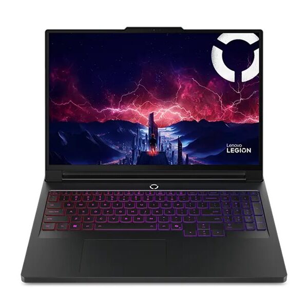 Lenovo Legion Pro 7 16AFR10H AMD | Eclipse Black | 16 " | OLED | WQXGA | 2560 x 1600 pixels | Glossy | AMD Ryzen 9 | 9955HX3D | 32 GB | SODIMM DDR5 | Solid-state drive capacity 1000 GB | NVIDIA GeForce RTX 5080 | GDDR7 | 16 GB | Windows 11 Home | 802.11be | Bluetooth version 5.4 | Keyboard language Nordic | Keyboard backlit | Warranty 24 month(s) | Battery warranty 12 month(s)