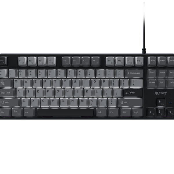 Fury | Kanabo K2 | Gaming Keyboard | Wired | US | Black/Gray | USB Type-A | Linear