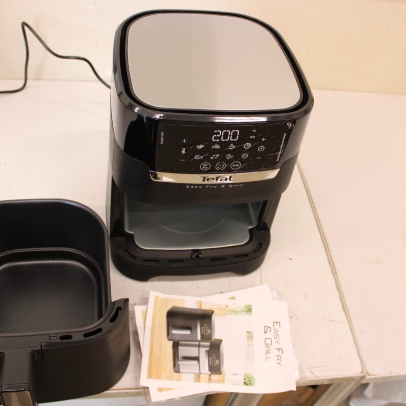 SALE OUT. TEFAL | Fryer Easy Fry and Grill | EY505815 | Power 1400 W | Capacity 4.5 L | Black | DAMAGED PACKAGING - Image 2