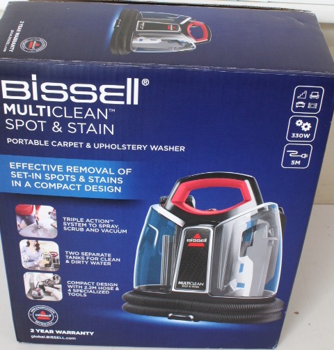 SALE OUT. Bissell | MultiClean Spot & Stain SpotCleaner Vacuum Cleaner | 4720M | Handheld | 330 W | Black/Red | Warranty 24 month(s) | DAMAGED PACKAGING