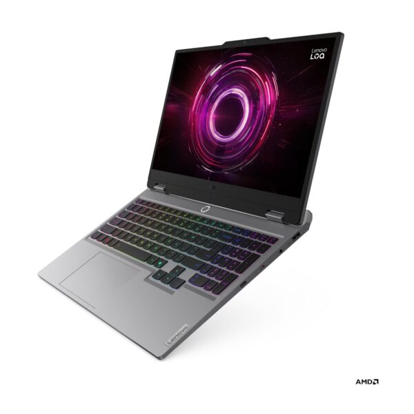 Lenovo LOQ 15AHP10 15.6 FHD AMD R7 250/16GB/512GB/NVIDIA GF RTX 5060 8GB/WIN11 Home/Nordic Backlit kbd/Luna Grey/2Y Warranty | Lenovo LOQ 15AHP10 | Luna Grey | 15.6 " | IPS | FHD | 1920 x 1080 pixels | 144 Hz | Anti-glare | AMD Ryzen 7 | 250 | 16 GB | SODIMM DDR5 | NVIDIA GeForce RTX 5060 | GDDR7 | 8 GB | Windows 11 Home | 802.11ax | Bluetooth version 5.3 | Keyboard language Nordic | Keyboard backlit | Warranty 24 month(s) | Battery warranty 12 month(s)