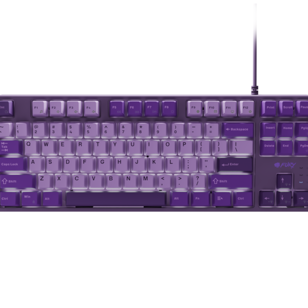 Fury | Kanabo K2 | Gaming Keyboard | Wired | US | Purple | USB Type-A | Linear