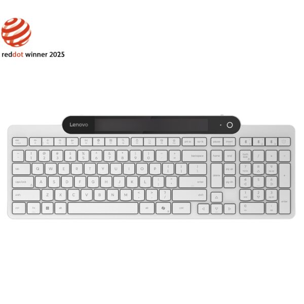 Lenovo Accessories 800 Self-Charging Bluetooth Keyboard-Lithuanian | Lenovo 800 | Self-Charging Bluetooth Keyboard-Lithuanian | Keyboard | Bluetooth | Lithuanian | white