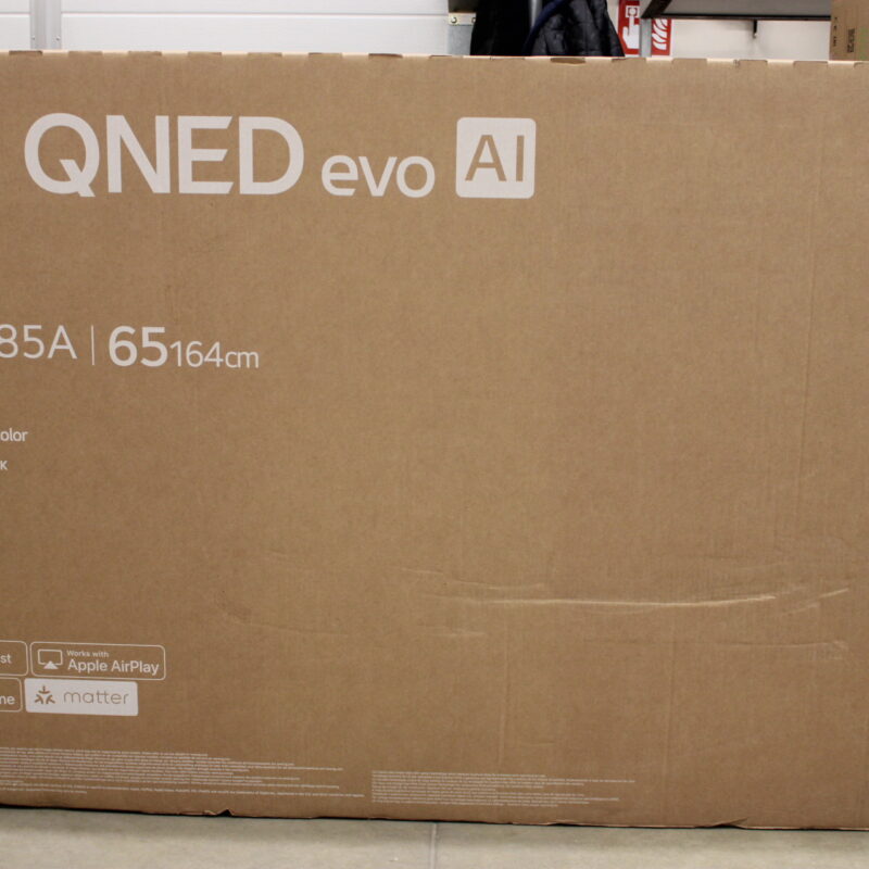 SALE OUT. LG 65QNED85A3C 65" (165 cm) 4K Smart TV | SALE OUT. LG 4K QNED MiniLED TV | 65QNED85A3C | 65 | Smart TV | webOS 25 | 4K UHD | DAMAGED PACKAGING