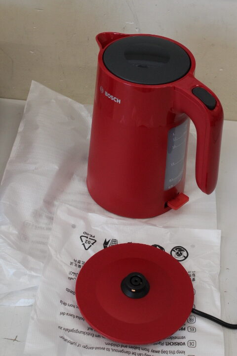 SALE OUT. | Bosch Kettle | TWK2M164 MyMoment | Electric | 2400 W | 1.7 L | Plastic | 360° rotational base | Red | DAMAGED PACKAGING - Image 3