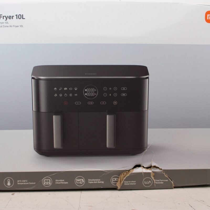 SALE OUT. Xiaomi Dual Zone Air Fryer EU | Power 2700 W | Capacity 10 L | Black | DAMAGED PACKAGING