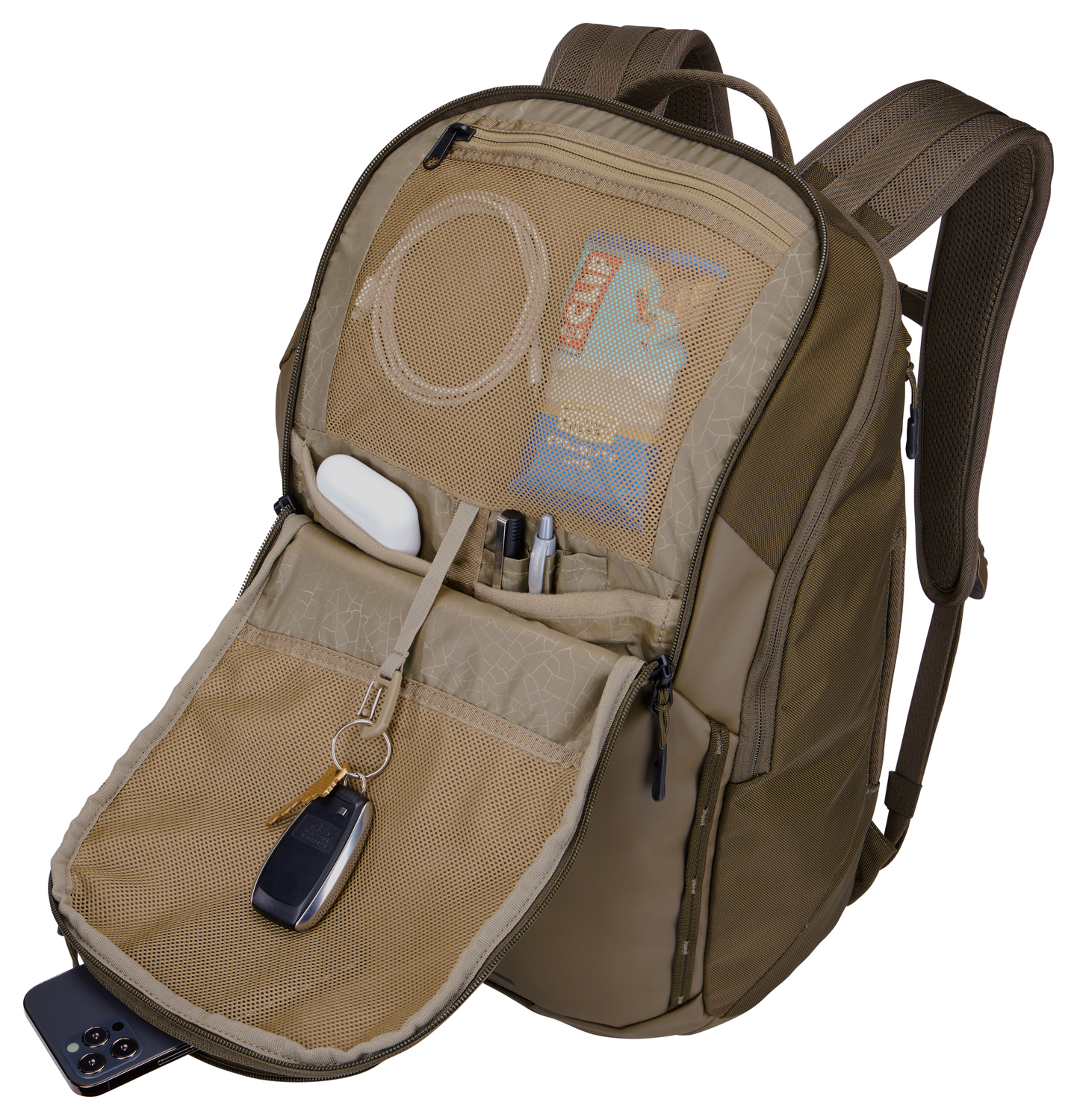 Thule | Chasm | Fits up to size 17 " | Backpack | Waterproof | Deep Khaki - Image 3
