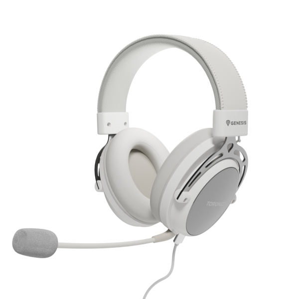 Genesis | Gaming Headset | Toron 301 | Wired | Over-Ear | Microphone | White