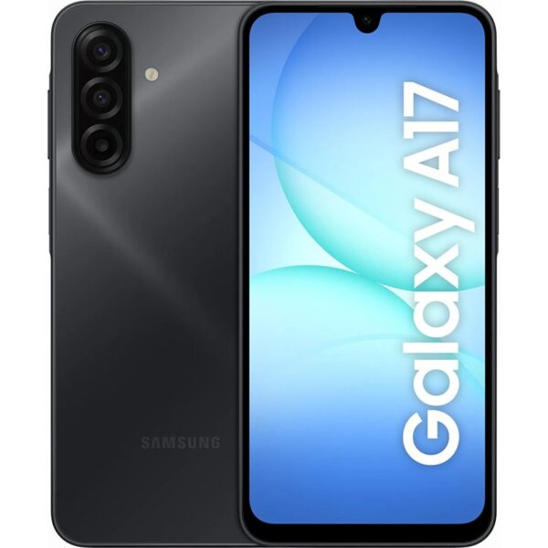 Samsung Galaxy | A17 (A175) | Black | 6.7 " | Super AMOLED | 1080 x 2340 pixels | Mediatek | Helio G99 | Internal RAM 4 GB | 128 GB | Dual SIM | microSD | 4G | Main camera resolution 50 MP | Secondary camera resolution 5 MP | Android | 15 | 5000 mAh