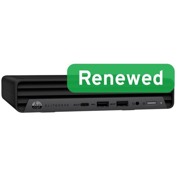 HP Renewed Grade A | EliteDesk 800 G6 | Intel Core i5 | i5-10500 | 16 GB | SSD | 256 GB | Intel UHD Graphics | Windows 11 Pro