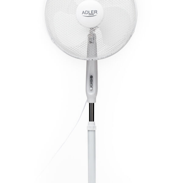 Adler | AD 7305 | Stand Fan | 45 W | Diameter 40 cm | Number of speeds 3 | Oscillation | White