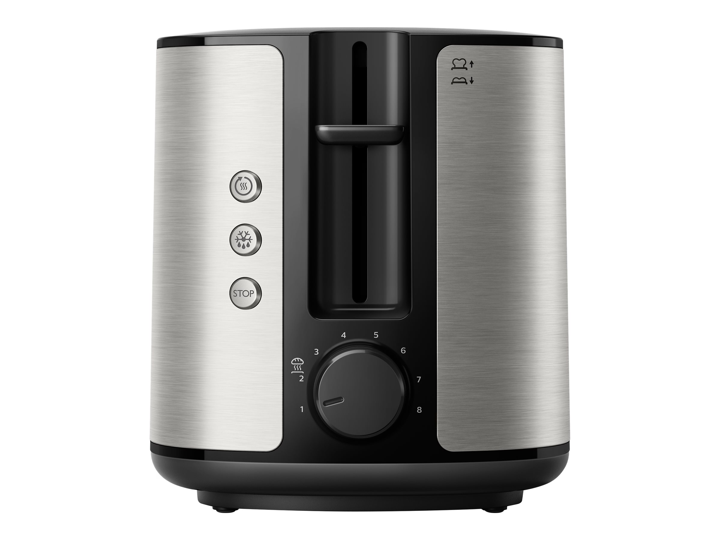 Philips | Toaster | HD2650/90 Viva Collection | Power 950 W | Number of slots 2 | Housing material Metal | Stainless Steel - Image 8