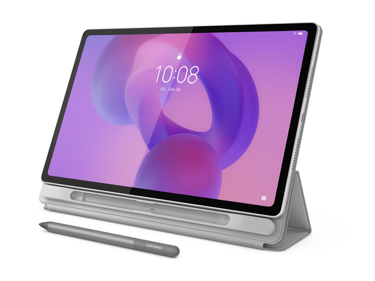 Lenovo | Folio Case For Idea Tab Plus | Cloud Grey - Image 4