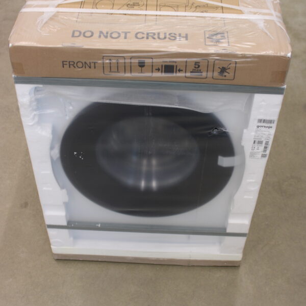 SALE OUT.  | Gorenje Washing machine | W3NGPI72SBS | Energy efficiency class B | Front loading | Washing capacity 7 kg | 1200 RPM | Depth 43.5 cm | Width 59.5 cm | Display | LCD | Steam function | DAMAGED PACKAGING, BENT ON FRONT DOORS, SCRATCHED