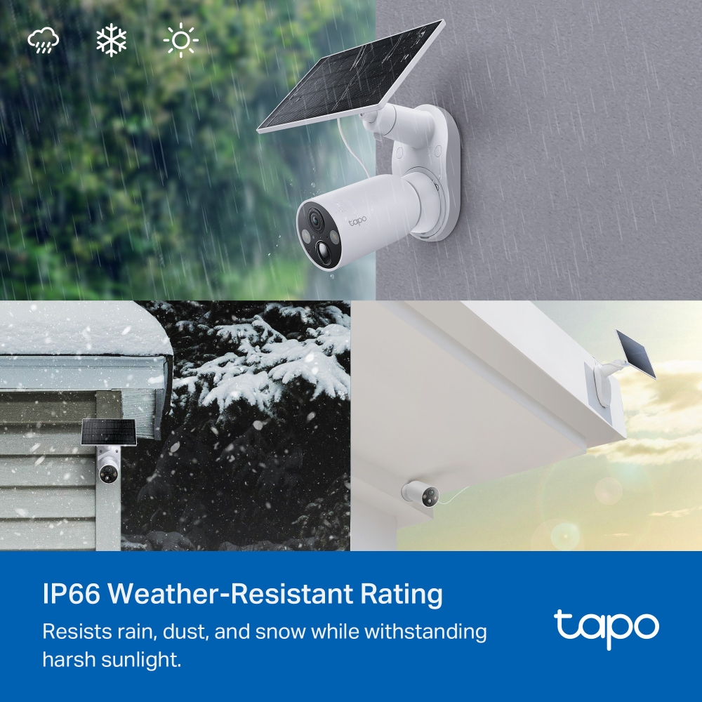 TP-LINK | C425 KIT | Solar-Powered Security Camera Kit | Bullet | 4 MP | F/2.1 | H.264 | microSD, Max. 512GB - Image 11