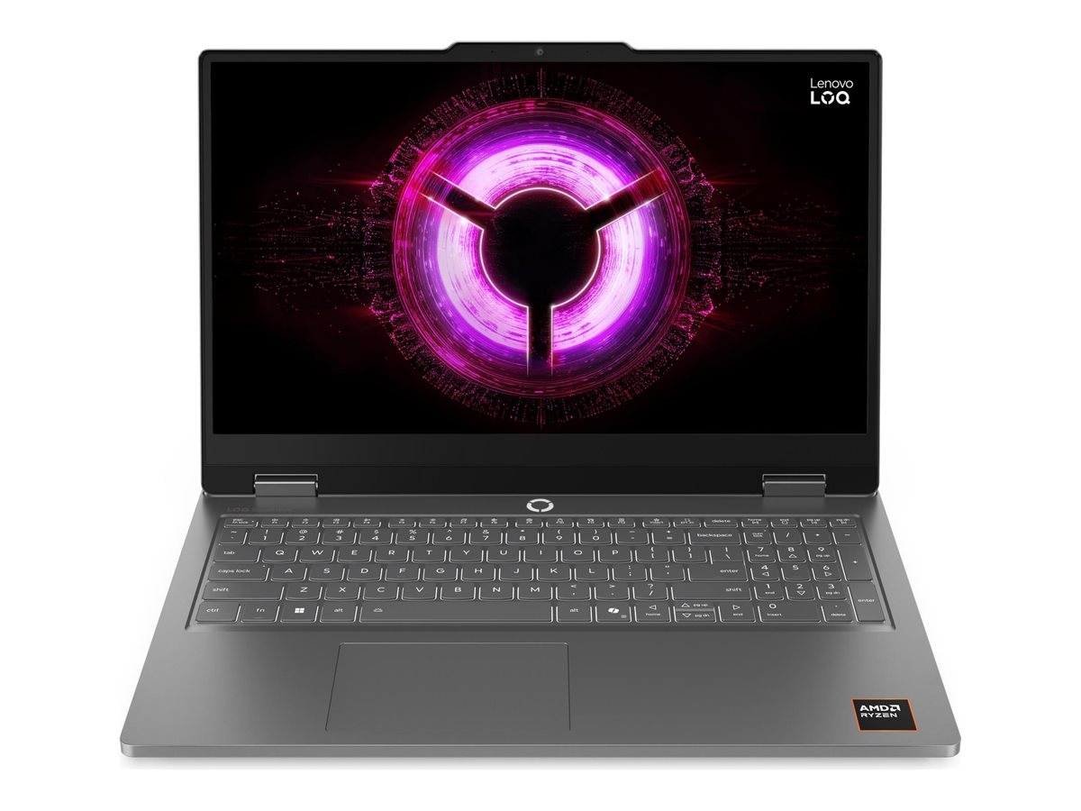 Lenovo LOQ Essential 15ARP11 15.6 FHD AMD R7 170/16GB/512GB/NVIDIA GF RTX 5060 8GB/WIN11 Home/ENG Backlit kbd/Luna Grey/2Y Warranty | Lenovo LOQ Essential 15ARP11 | Luna Grey | 15.6 " | IPS | FHD | 1920 x 1080 pixels | 144 Hz | Anti-glare | AMD Ryzen 7 | 170 | 16 GB | SODIMM DDR5 | NVIDIA GeForce RTX 5060 | GDDR7 | 8 GB | Windows 11 Home | 802.11ax | Bluetooth version 5.2 | Keyboard language US international | Keyboard backlit | Warranty 24 month(s) | Battery warranty 12 month(s)
